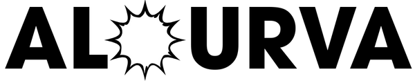 Black 'AL URVA' logo on a white background
